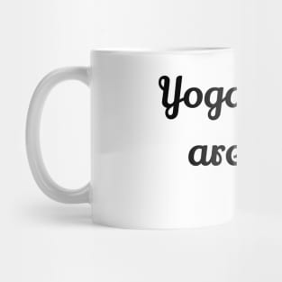 Yoga And Coffee Are All I Need Mug